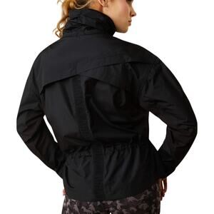 Ariat Breathe Jacket Women's Small Black Western Rodeo Gorpcore Equestrian